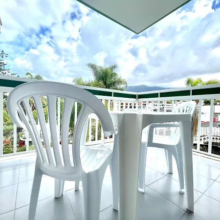 Estudio Superior Con Grande Jardin, Wifi, Piscinas, Playa En Puerto De La Cruz アパート *